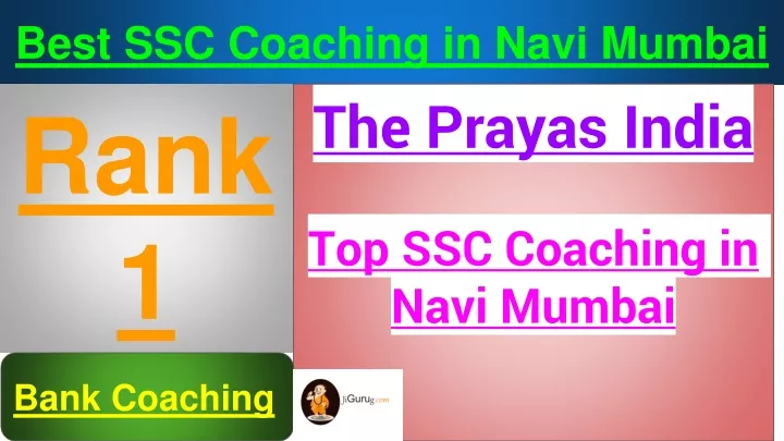 best ssc coaching in navi mumbai