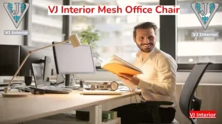 VJ Interior mesh office chairs