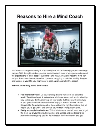 Sports Performance Coaching For Game Enhancement