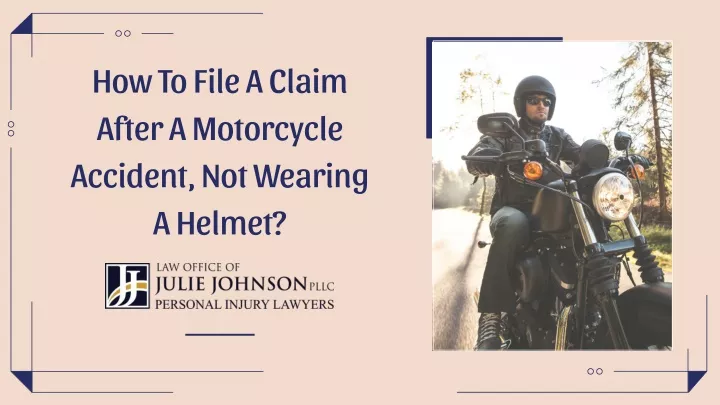 how to file a claim after a motorcycle accident