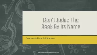 commercial law publications