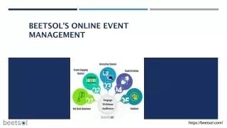 Beetsol's Online Event Management