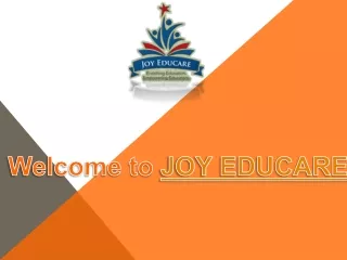Best Preschool Franchise in India | Joy Educare