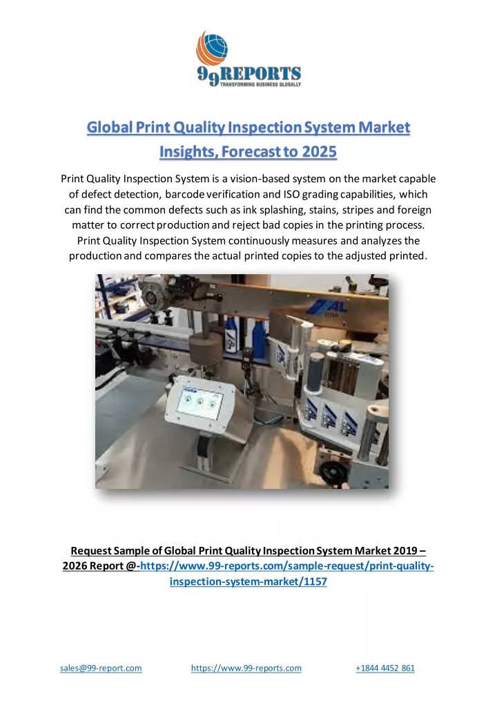 global print quality inspection system market