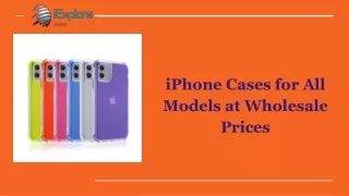 iPhone Cases for All Models at Wholesale Prices