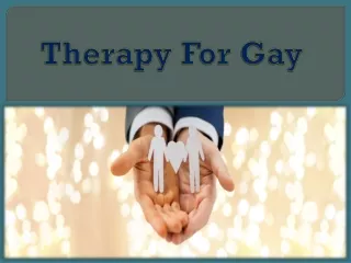 Therapy For Gay