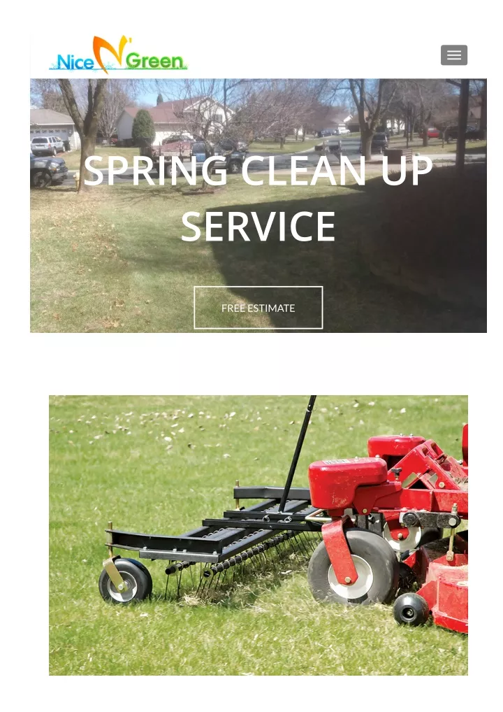 spring clean up service