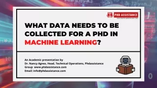 what data needs to be collected