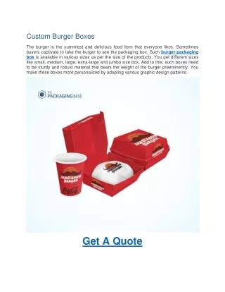 custom burger boxes