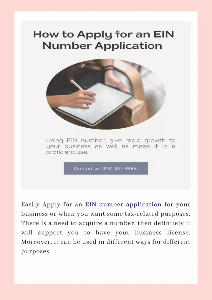 Ppt How To Apply For An Ein Number Application Buy Ein Number Online Powerpoint Presentation 3270