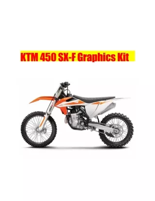 KTM 450 SX-F Graphics Kit