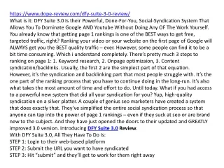 https www dope review com dfy suite 3 0 review