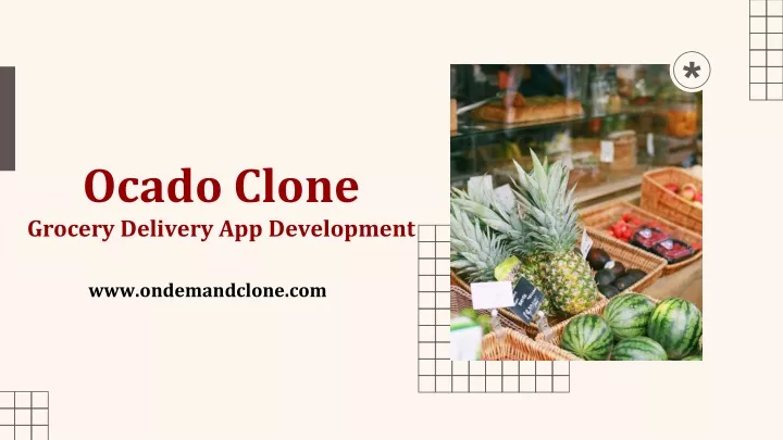 ocado clone grocery delivery app development