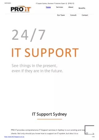 IT Support Sydney