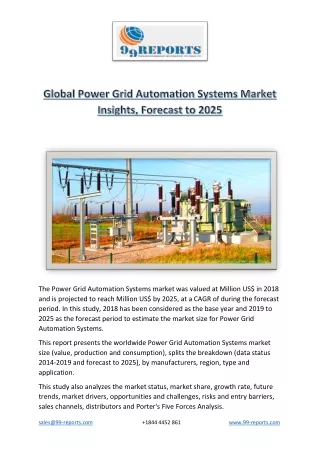 the power grid automation systems market