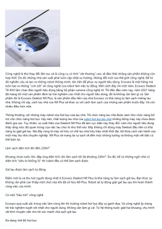 Ecovacs Deebot N9