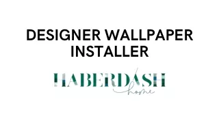 Haberdash Home | Wallpaper, Wallcovering Specialist