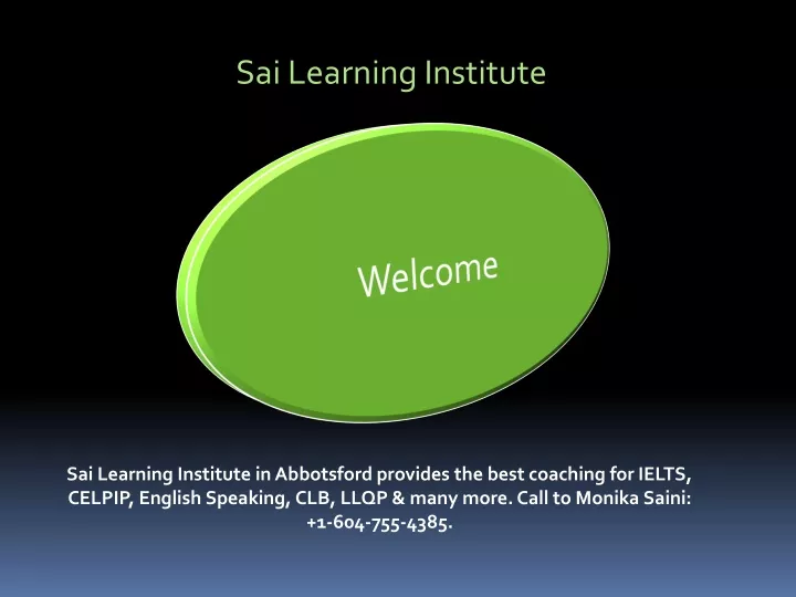 sai learning institute