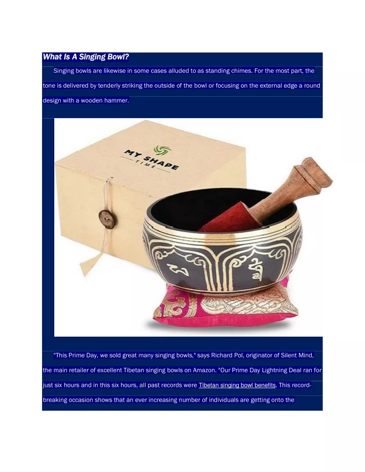 what is a singing bowl what is a singing bowl