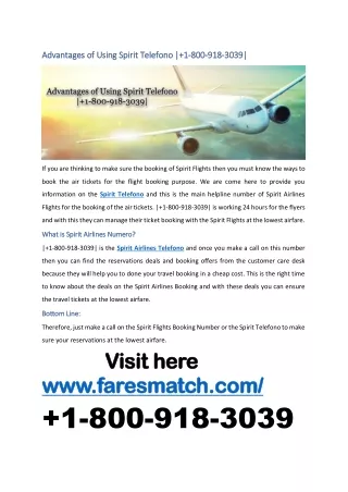 advantages of using spirit telefono advantages