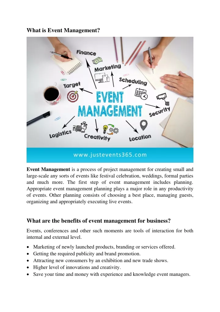 what is event management