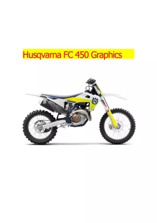 Husqvarna FC 450 Graphics