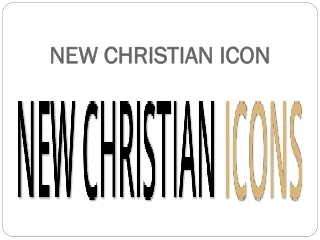 new christian icon
