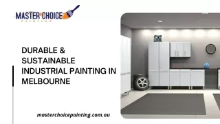 Durable & Sustainable Industrial and Shop Painting in Melbourne