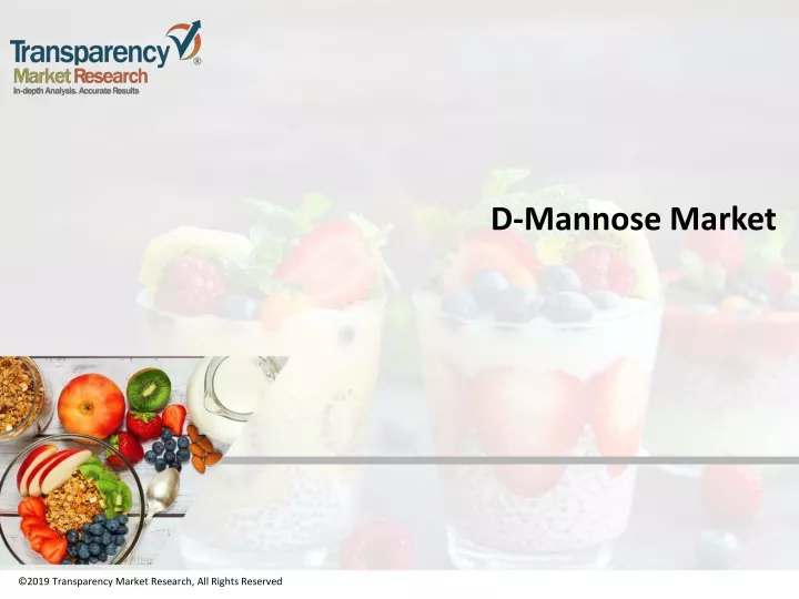 d mannose market