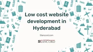 low cost website development in hyderabad