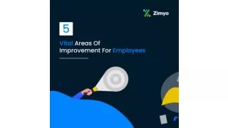 5 Vital Areas of Improvement for Employees