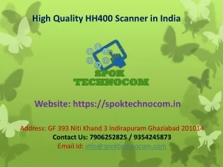 high quality hh400 scanner in india