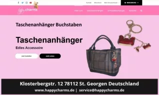 Taschenanhanger Buchstaben