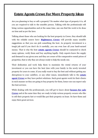 estate agents crewe for more property ideas