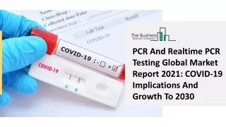 pcr and realtime pcr testing global market report