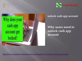 Why users need to unlock cash app account