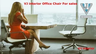 VJ Interior Office Chair