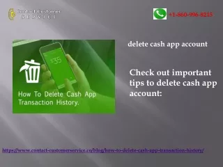 Check out important tips to delete cash app account: