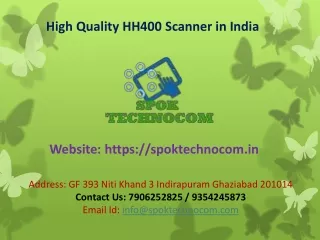 high quality hh400 scanner in india