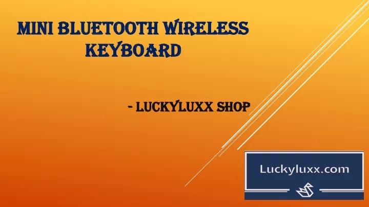 mini bluetooth wireless keyboard