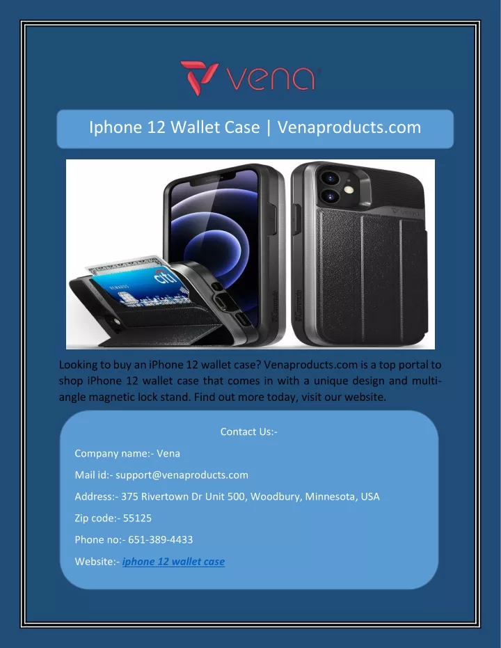 iphone 12 wallet case venaproducts com