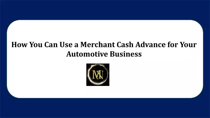 how you can use a merchant cash advance for your