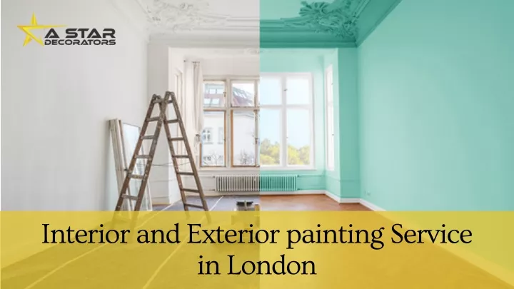 interior and exterior painting service in london