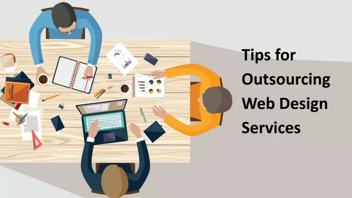 tips for outsourcing web design services