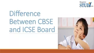 difference between cbse and icse board