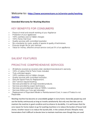 welcome to https www weconnectcare co in service