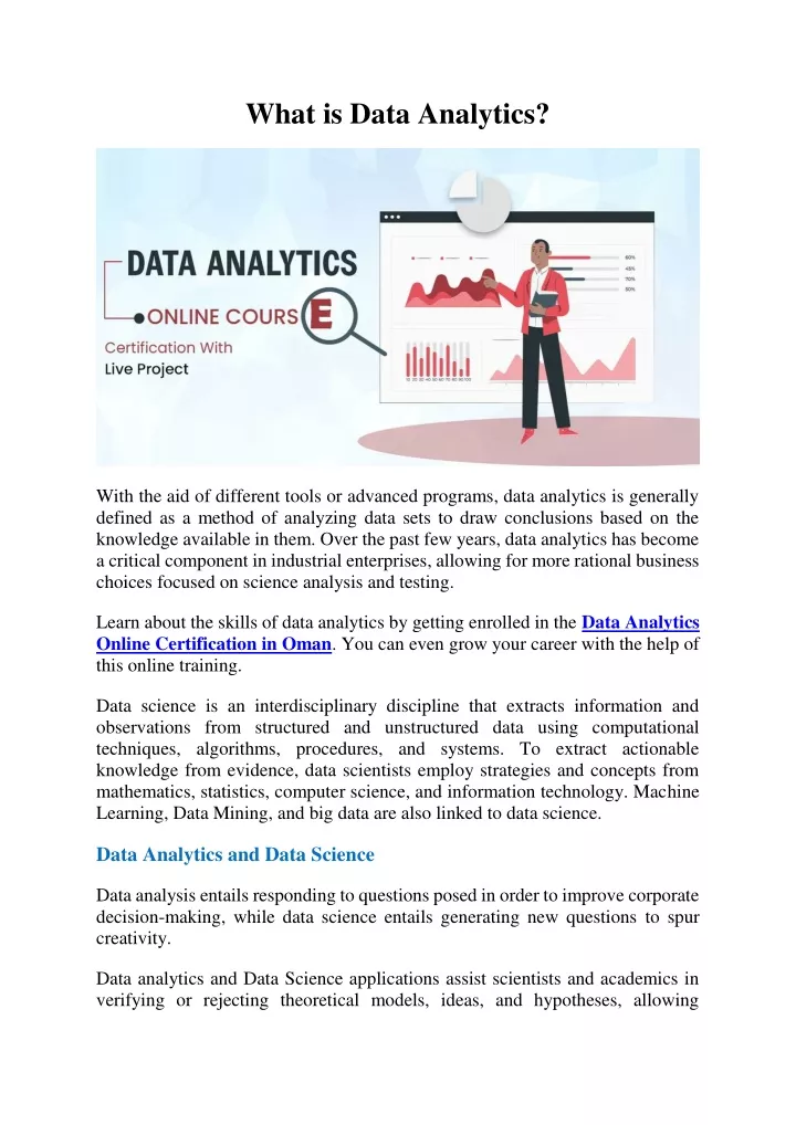 PPT - What is Data Analytics? PowerPoint Presentation, free download ...