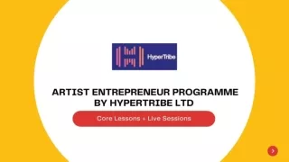 Artist Entrepreneur Course | Learn How to Montise Your Music