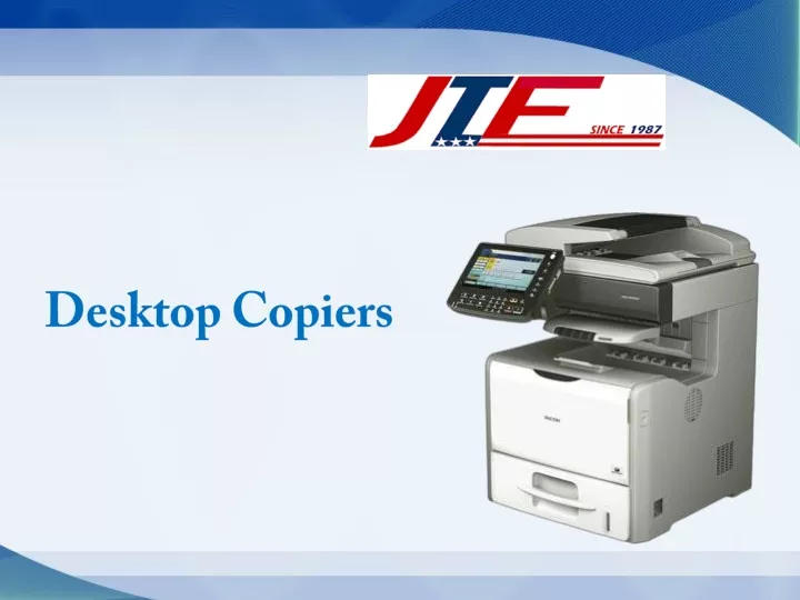 desktop copiers
