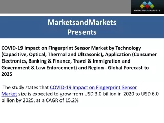 COVID-19 Impact on Fingerprint Sensor Market